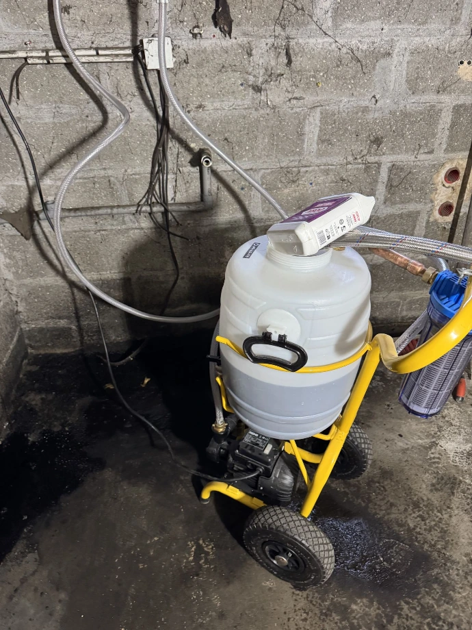 Installation pompe à chaleur Vitocal 250-A au Hanouard (76)