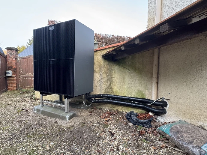 Installation pompe à chaleur Vitocal 250-A au Hanouard (76)